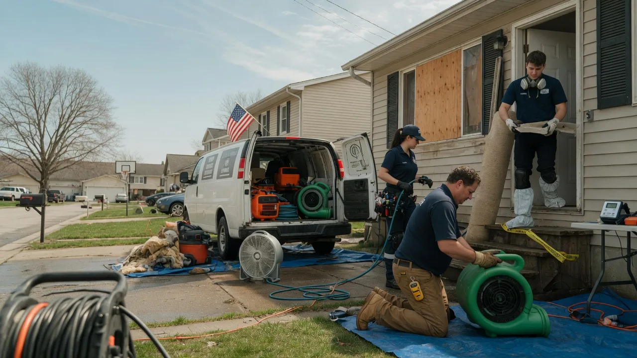 Water Damage Restoration in Chase, MI near me